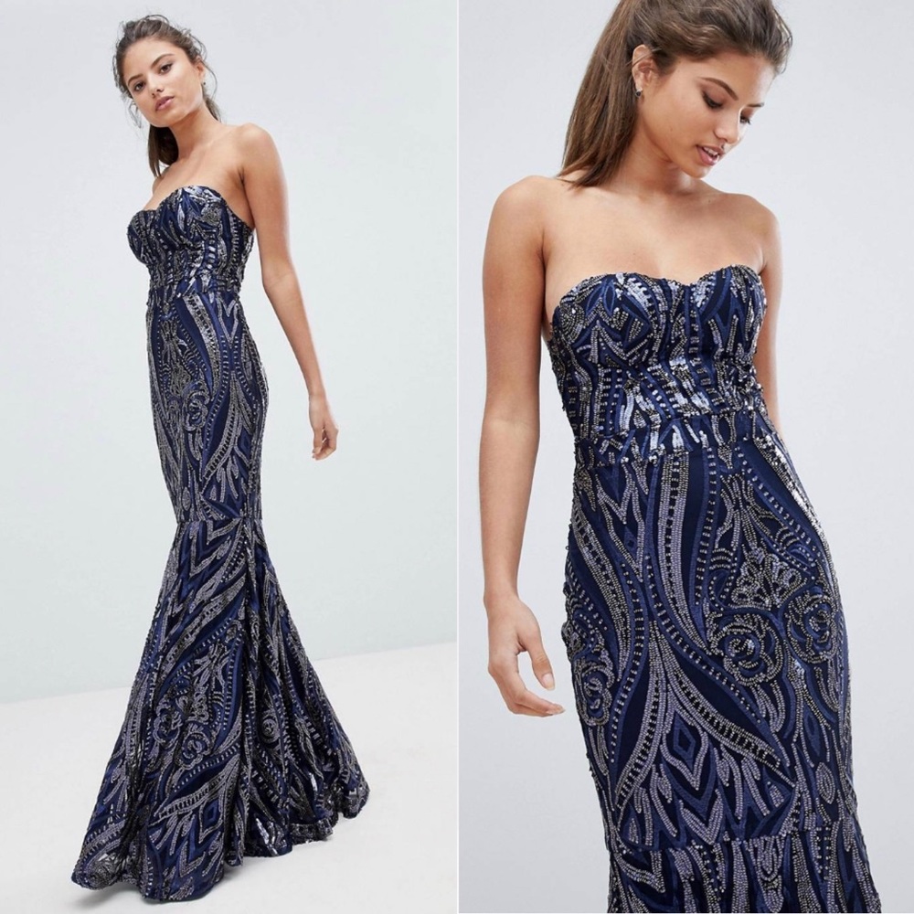 Club L Strapless dress